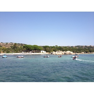 Picture France Corsica Santa Giulia Beach 2012-09 4 - Perspective Santa Giulia Beach