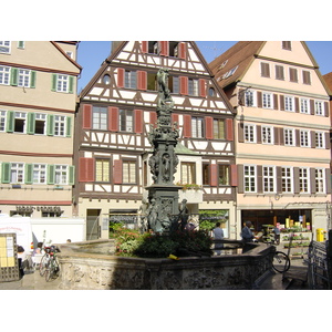 Picture Germany Tubingen 2001-10 2 - Road Map Tubingen