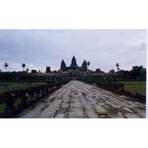 Picture Cambodia Angkor 1996-06 3 - Perspective Angkor