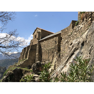 Picture France Abbaye Saint Martin du Canigou 2018-04 142 - Perspective Abbaye Saint Martin du Canigou