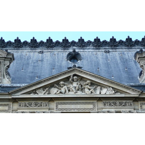 Picture France Paris Louvre Riverside facade of Louvre 2007-07 28 - Store Riverside facade of Louvre