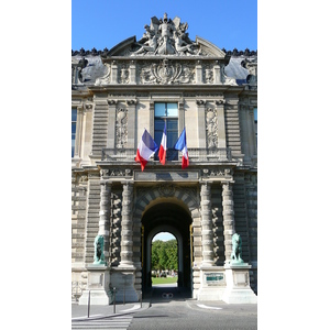 Picture France Paris Louvre Riverside facade of Louvre 2007-07 63 - Map Riverside facade of Louvre