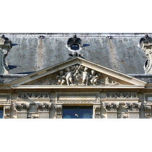 Picture France Paris Louvre Riverside facade of Louvre 2007-07 69 - Trail Riverside facade of Louvre