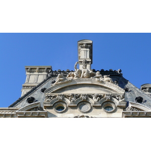 Picture France Paris Louvre Riverside facade of Louvre 2007-07 6 - Randonee Riverside facade of Louvre