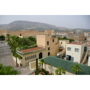 Picture Morocco Fes Palais Jamai Hotel 2008-07 26 - Map Palais Jamai Hotel