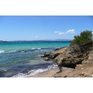 Picture France Porquerolles Island Courtade beach 2008-05 25 - Store Courtade beach