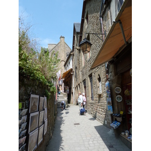 Picture France Mont St Michel Mont St Michel Village 2010-04 47 - Road Map Mont St Michel Village