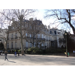 Picture France Paris 8th Arrondissement Monceau Garden 2006-03 45 - Road Map Monceau Garden