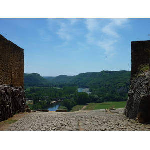 Picture France Beynac Castle 2009-07 16 - Perspective Beynac Castle