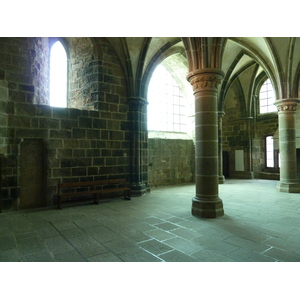 Picture France Mont St Michel Mont St Michel Abbey 2010-04 113 - Travels Mont St Michel Abbey