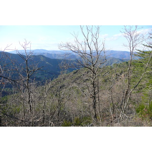 Picture France Cevennes Mountains 2008-04 102 - View Cevennes Mountains