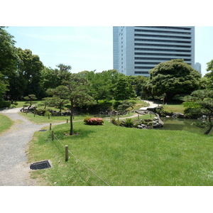 Picture Japan Tokyo Kyu Shiba rikyu Gardens 2010-06 23 - Perspective Kyu Shiba rikyu Gardens