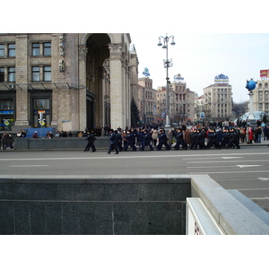 Picture Ukraine Kiev Kreschatyk Street 2007-03 62 - Perspective Kreschatyk Street