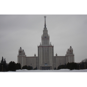 Picture Russia Moscow Moscow State University 2006-03 21 - Tourist Places Moscow State University