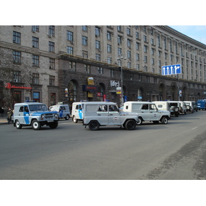 Picture Ukraine Kiev Kreschatyk Street 2007-03 5 - Trail Kreschatyk Street