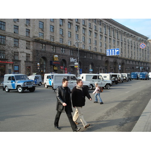 Picture Ukraine Kiev Kreschatyk Street 2007-03 4 - Travels Kreschatyk Street