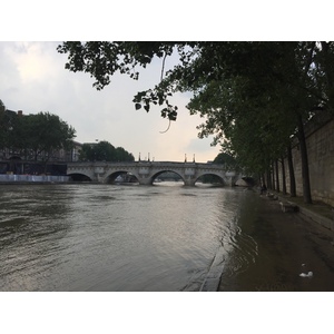 Picture France Paris Seine river 2016-06 35 - Road Map Seine river