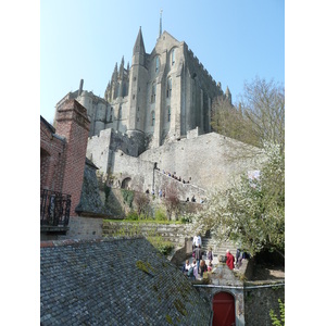 Picture France Mont St Michel 2010-04 112 - Road Map Mont St Michel