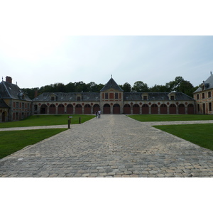 Picture France Vaux Le Vicomte Castle Vaux Le Vicomte Gardens 2010-09 42 - Perspective Vaux Le Vicomte Gardens