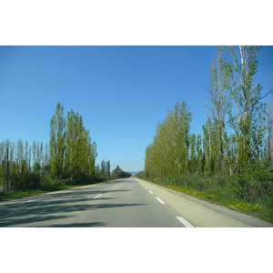 Picture France Provence Aix to Mouries road 2008-04 22 - Flights Aix to Mouries road