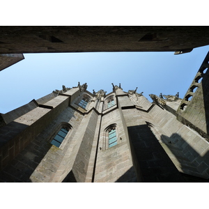 Picture France Mont St Michel Mont St Michel Abbey 2010-04 80 - Map Mont St Michel Abbey