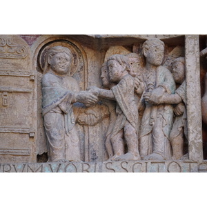 Picture France Conques Abbatiale Sainte-Foy de Conques 2018-04 100 - Perspective Abbatiale Sainte-Foy de Conques