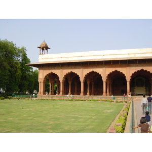 Picture India Delhi Red Fort 2003-05 16 - Road Map Red Fort