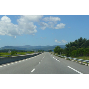 Picture France French Riviera A57 highway 2008-05 7 - View A57 highway