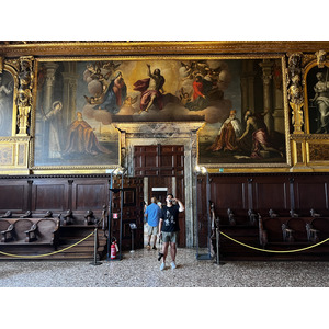 Picture Italy Venice Doge's Palace (Palazzo Ducale) 2022-05 106 - Map Doge's Palace (Palazzo Ducale)