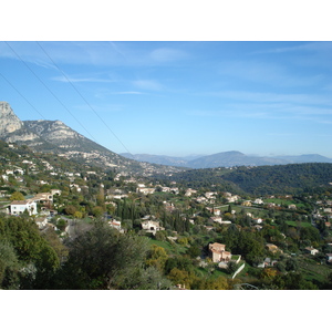 Picture France French Riviera Vence to St. Jeannet Road 2006-12 67 - Map Vence to St. Jeannet Road