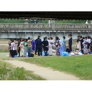 Picture Japan Kyoto Kamo River 2010-06 19 - Tourist Kamo River