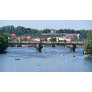 Picture Czech Republic Prague Vltava river 2007-07 19 - View Vltava river