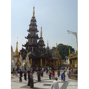 Picture Myanmar Yangon Shwedagon Pagoda 2005-01 23 - Travel Shwedagon Pagoda