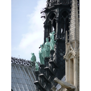 Picture France Paris Notre Dame 2007-05 110 - Map Notre Dame