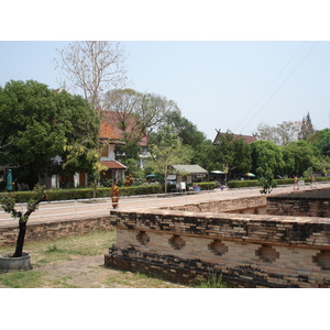 Picture Thailand Chiang Mai Inside Canal Wat Chediluang Varaviharn temple 2006-04 25 - Journey Wat Chediluang Varaviharn temple