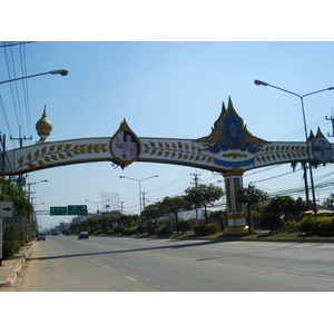 Picture Thailand Phitsanulok Singhawat Road 2008-01 21 - Tourist Attraction Singhawat Road