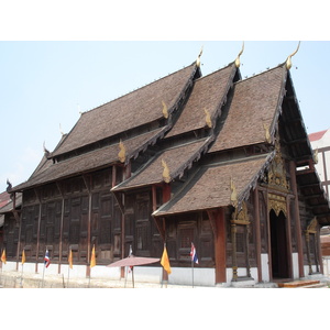 Picture Thailand Chiang Mai Inside Canal Wat Chediluang Varaviharn temple 2006-04 3 - Views Wat Chediluang Varaviharn temple