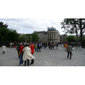 Picture France Paris Notre Dame 2007-05 255 - Road Map Notre Dame