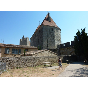 Picture France Carcassonne 2009-07 24 - Perspective Carcassonne