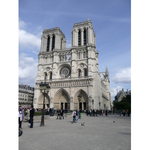 Picture France Paris Notre Dame 2007-05 56 - Road Map Notre Dame