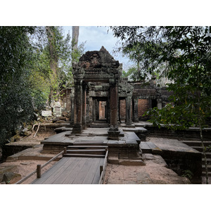 Picture Cambodia Siem Reap Ta Prohm 2023-01 31 - Road Map Ta Prohm