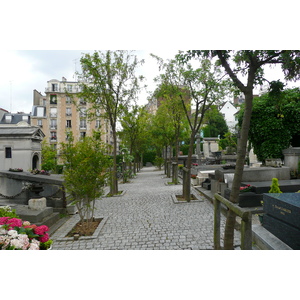 Picture France Paris St. Vincent Cemetery 2007-06 26 - Road Map St. Vincent Cemetery