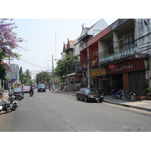 Picture Thailand Chiang Mai Inside Canal Rad Cha Dom Nurn (Walking Street) 2006-04 15 - Map Rad Cha Dom Nurn (Walking Street)