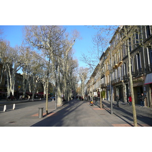 Picture France Aix en Provence Cours Mirabeau 2008-04 16 - Map Cours Mirabeau