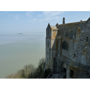 Picture France Mont St Michel Mont St Michel Abbey 2010-04 15 - Map Mont St Michel Abbey