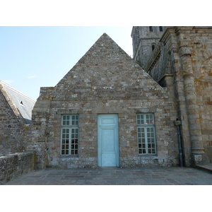 Picture France Mont St Michel Mont St Michel Abbey 2010-04 131 - Store Mont St Michel Abbey