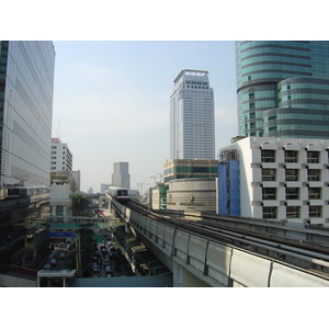 Picture Thailand Bangkok Sky Train 2004-12 60 - Road Map Sky Train