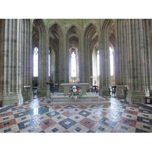 Picture France Mont St Michel Mont St Michel Abbey 2010-04 155 - Trip Mont St Michel Abbey