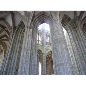 Picture France Mont St Michel Mont St Michel Abbey 2010-04 3 - Views Mont St Michel Abbey