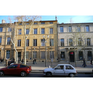 Picture France Aix en Provence Cours Mirabeau 2008-04 36 - Perspective Cours Mirabeau